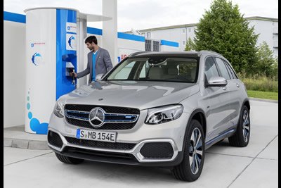 Mercedes Benz GLC F-Cell preproduction version